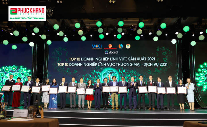 Phuc Khang Corporation đạt TOP 10 DN bền vững năm 2021: Sự vươn mình ấn tượng - 1