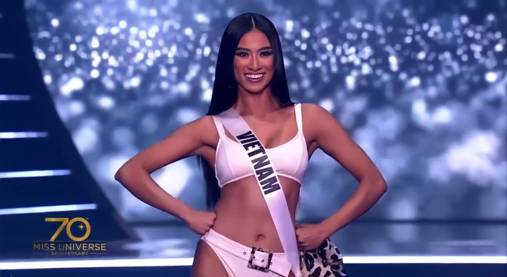 Nhiều hoa hậu vấp váy, Kim Duyên diễn tuyệt vời tại bán kết Miss Universe 2021 - 2