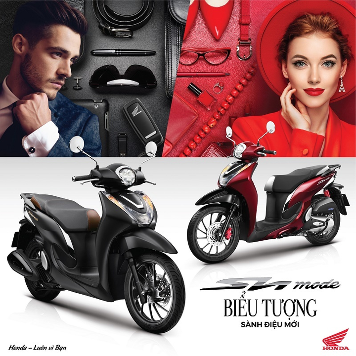 Honda giới thiệu phiên bản mới Sh mode 125cc - Biểu tượng sành điệu mới - 1
