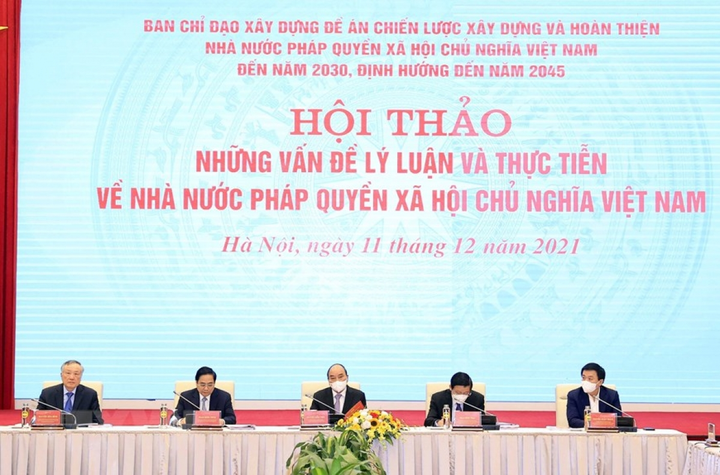 Chủ tịch nước: Xây dựng, hoàn thiện Nhà nước pháp quyền XHCN Việt Nam là tất yếu - 1