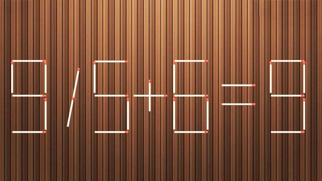 Biến phép tính sai thành đúng, bạn có làm được? - 1