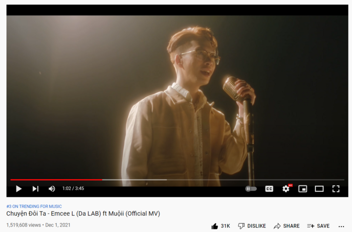 Những điểm ấn tượng trong MV mới của Emcee L nhóm Da Lab - 1