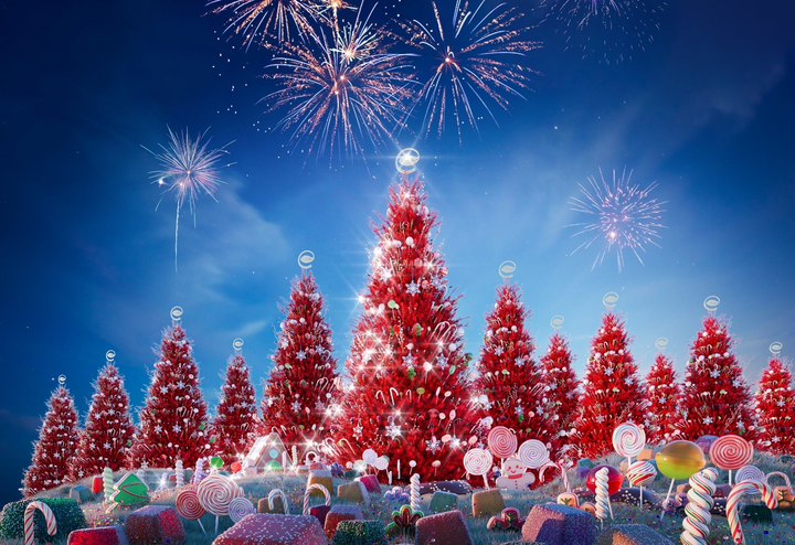 Hé lộ điểm check-in tại Ngôi làng kẹo ngọt Ecopark đẹp như cổ tích mùa Noel - 4