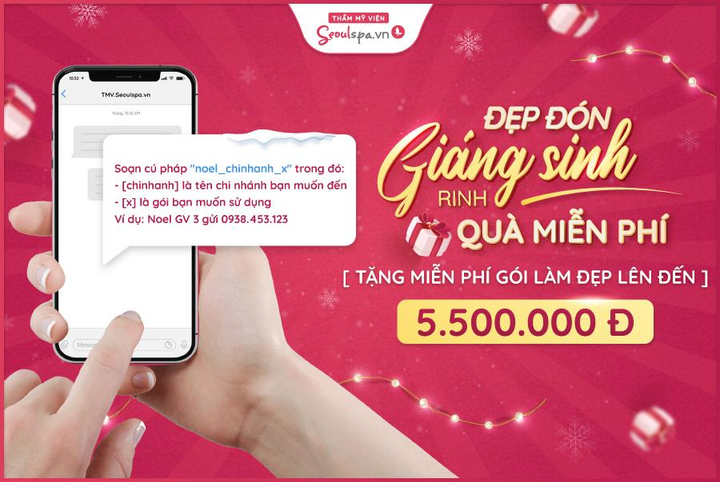 Rinh gói làm đẹp miễn phí của Seoul Spa đón giáng sinh rạng rỡ - 2