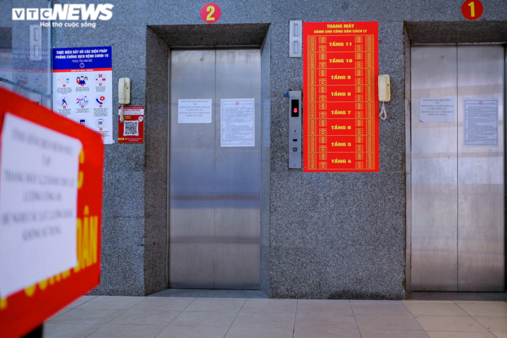 Ảnh: Bên trong cơ sở điều trị F0 tại quận nhiều ca COVID-19 nhất Hà Nội - 4