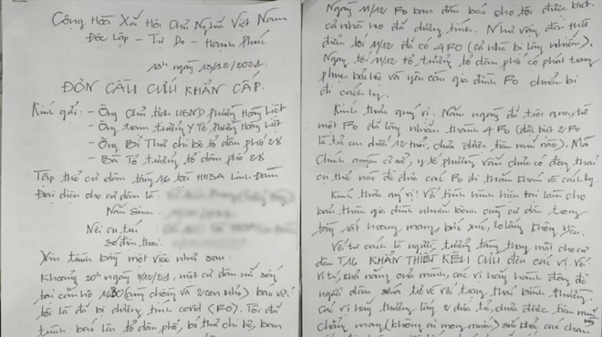 Dân cầu cứu vì cả nhà 4 người F0 bị 'bỏ quên' gần 1 tuần, chính quyền lên tiếng - 1