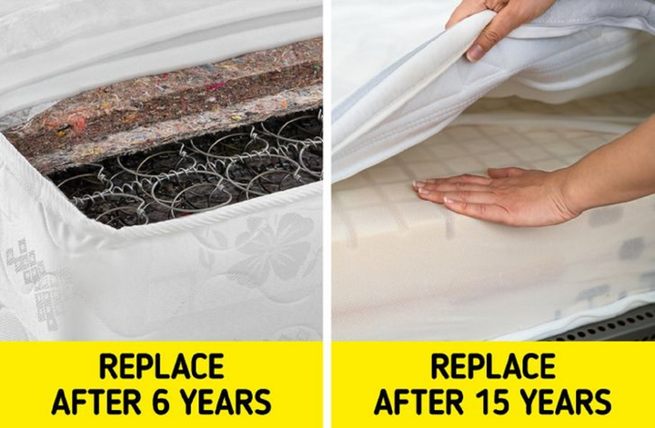 Vì sao chúng ta thường phải thay đệm giường sau 6 - 8 năm? - 1