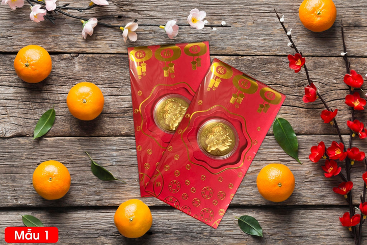 Lì xì, tiền in hình hổ bung hàng đón Tết Nhâm Dần 2022 - 2