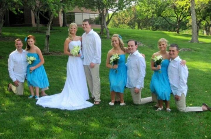 Bắt trọn khoảnh khắc 'muốn độn thổ' phía sau những bức ảnh cưới lãng mạn - 7