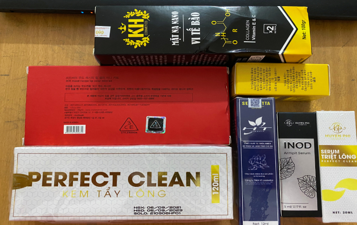 Hải Dương: Triệt phá cơ sở sản xuất mỹ phẩm giả quy mô lớn - 2