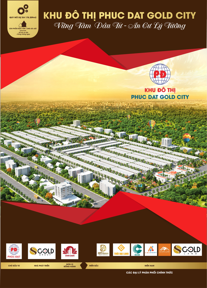 Ra mắt Khu đô thị Phuc Dat Gold City tại Trung tâm Bàu Bàng - Bình Dương - 1