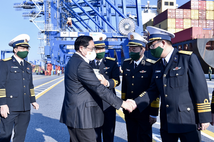 Ảnh: Thủ tướng Phạm Minh Chính làm việc tại Hải Phòng - 6