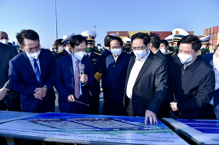 Ảnh: Thủ tướng Phạm Minh Chính làm việc tại Hải Phòng - 2