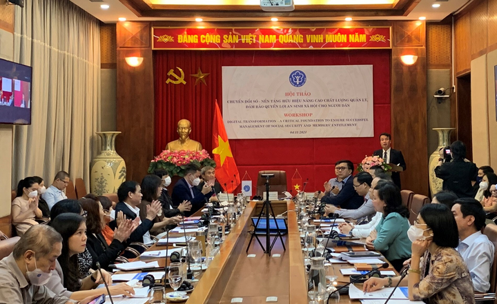 Chuyển đổi số - Nâng cao chất lượng quản lý, đảm bảo quyền lợi an sinh xã hội - 1