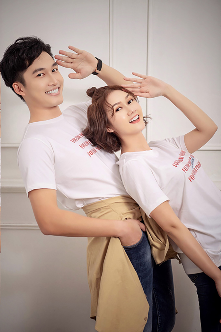 Vợ, bạn gái các 'nam thần' màn ảnh Việt xinh đẹp mặn mòi thế nào? - 10