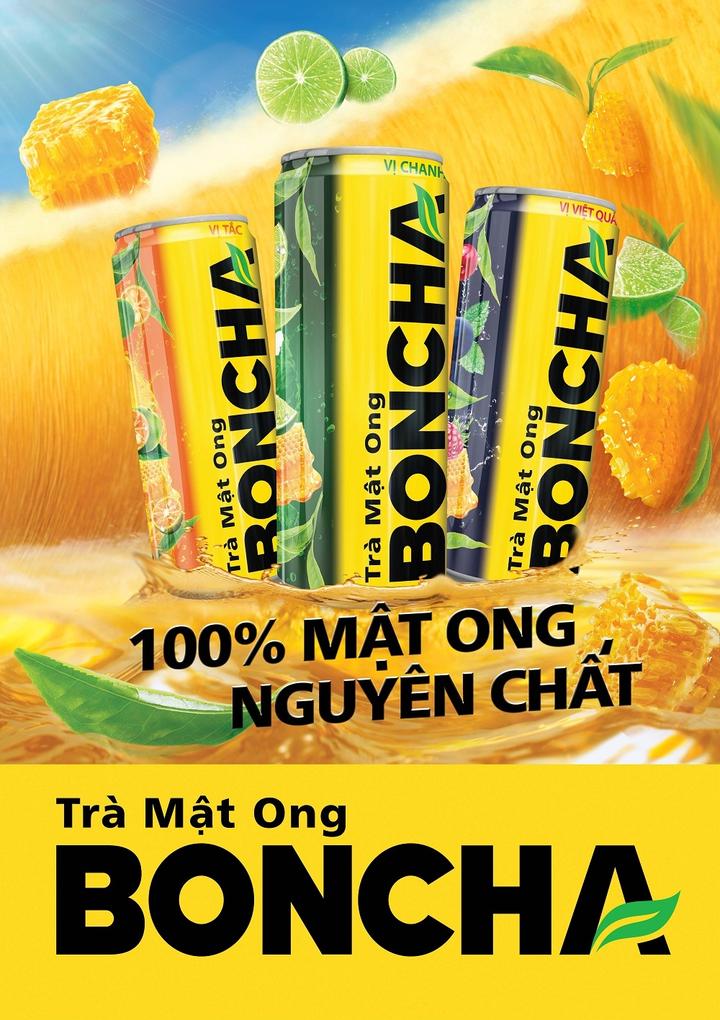 Trà mật ong BONCHA ra mắt phiên bản lon sleek-can cao cấp - 1