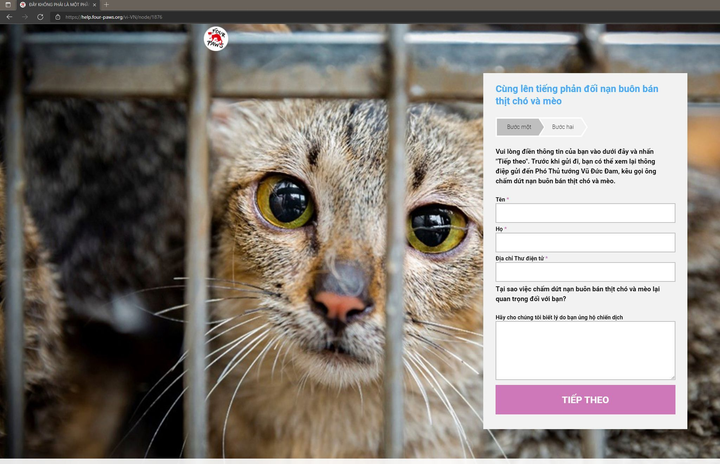 Phát động chiến dịch chấm dứt nạn buôn bán chó, mèo tại Việt Nam - 1