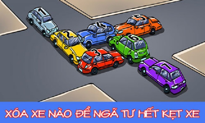 Đố mẹo: Loại bỏ ô tô nào để ngã tư hết kẹt xe? - 1