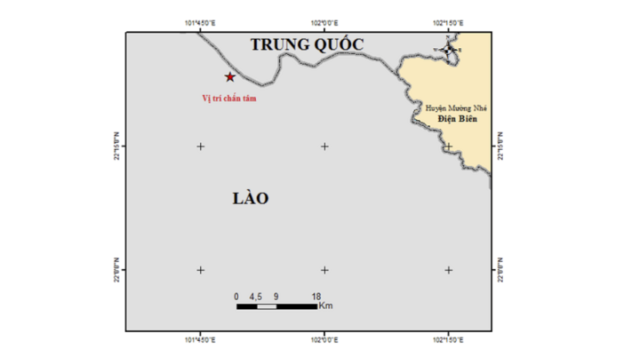 Động đất 5.5 độ richter tại Lào, dư chấn tới Hà Nội - 1