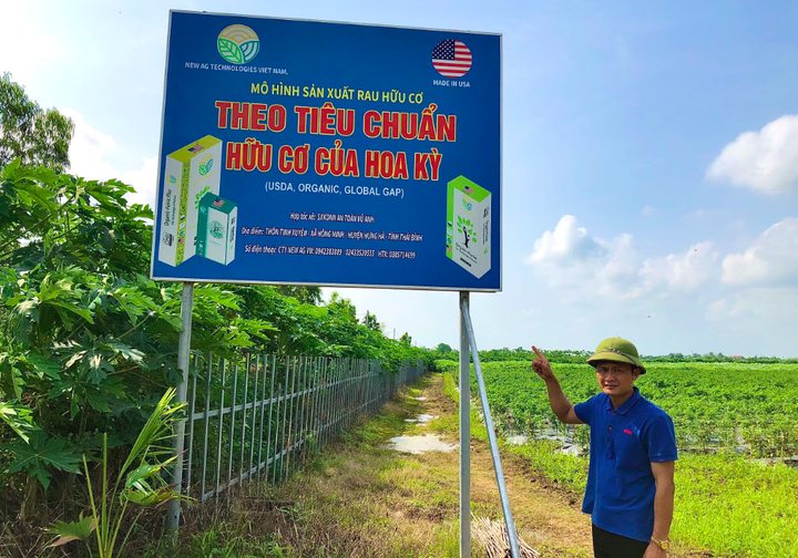 HTX Vũ Anh: Hồi sinh vùng đất 'chết', đưa nông sản sạch phủ xanh mảnh đất cằn - 2