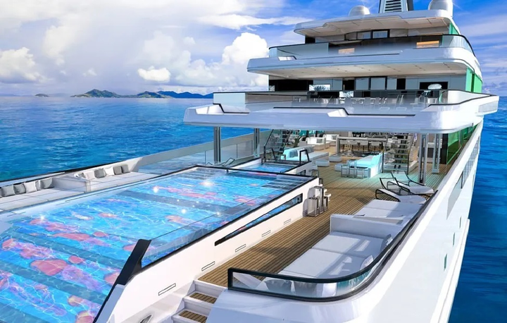 Giữa đại dịch, giới siêu giàu đua nhau đóng hơn 1.000 siêu du thuyền - 1