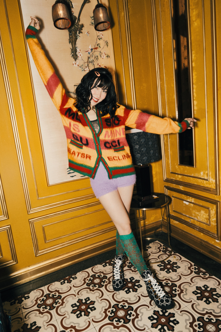 Bộ ảnh gây bão mạng của Thúy Ngân 'Cây táo nở hoa' - 1