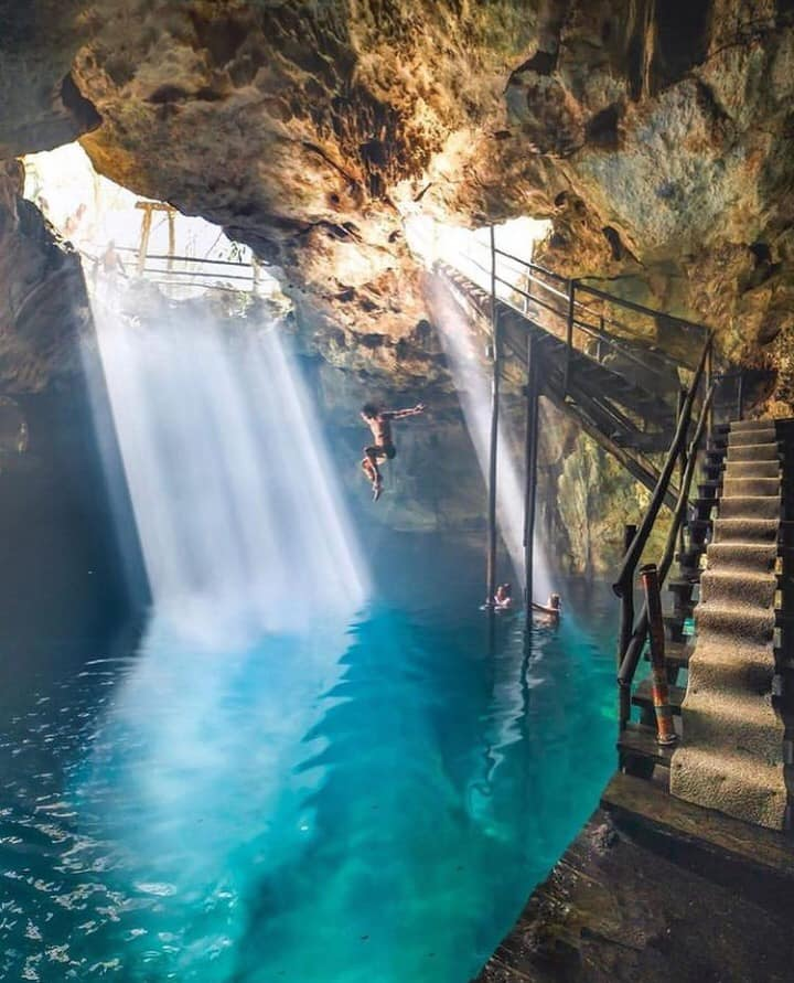 Giếng nước tự nhiên của người Maya hoang sơ tuyệt mĩ, cứ ngỡ lạc vào kỷ Jura - 9