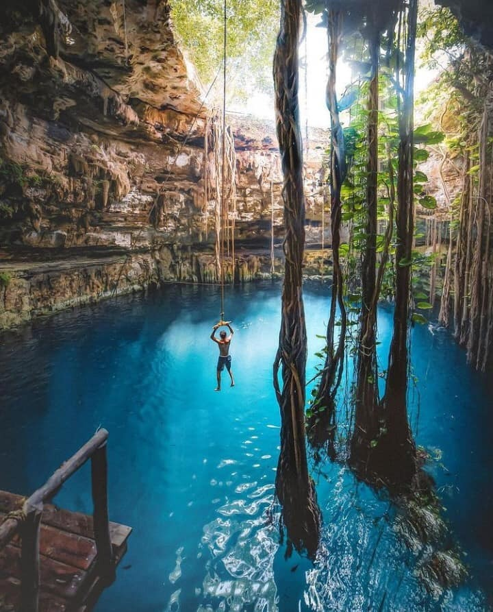 Giếng nước tự nhiên của người Maya hoang sơ tuyệt mĩ, cứ ngỡ lạc vào kỷ Jura - 4