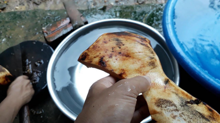 Về Sơn La thử món nộm da trâu - đặc sản 'nhai lâu nhớ kỹ' của núi rừng Tây Bắc - 2