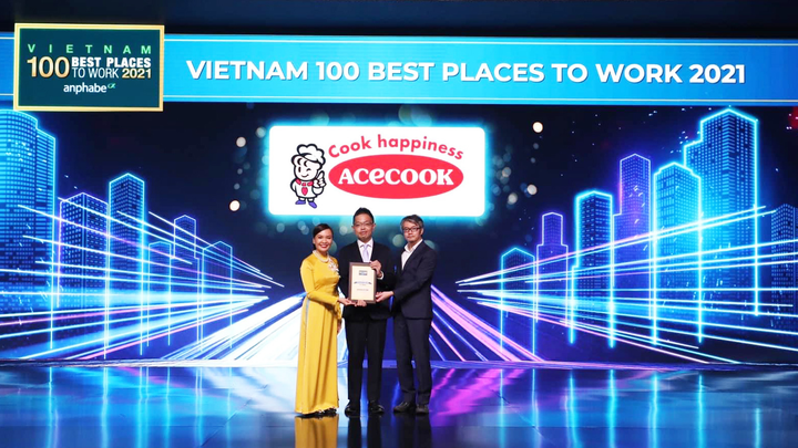 Acecook Việt Nam lọt Top Doanh nghiệp tiêu biểu có nguồn nhân lực hạnh phúc 2021 - 1