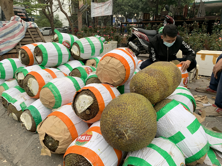 Mít bị tắc ở cửa khẩu quay về bán đổ đống tại Hà Nội, giá 10.000 đồng/kg - 11