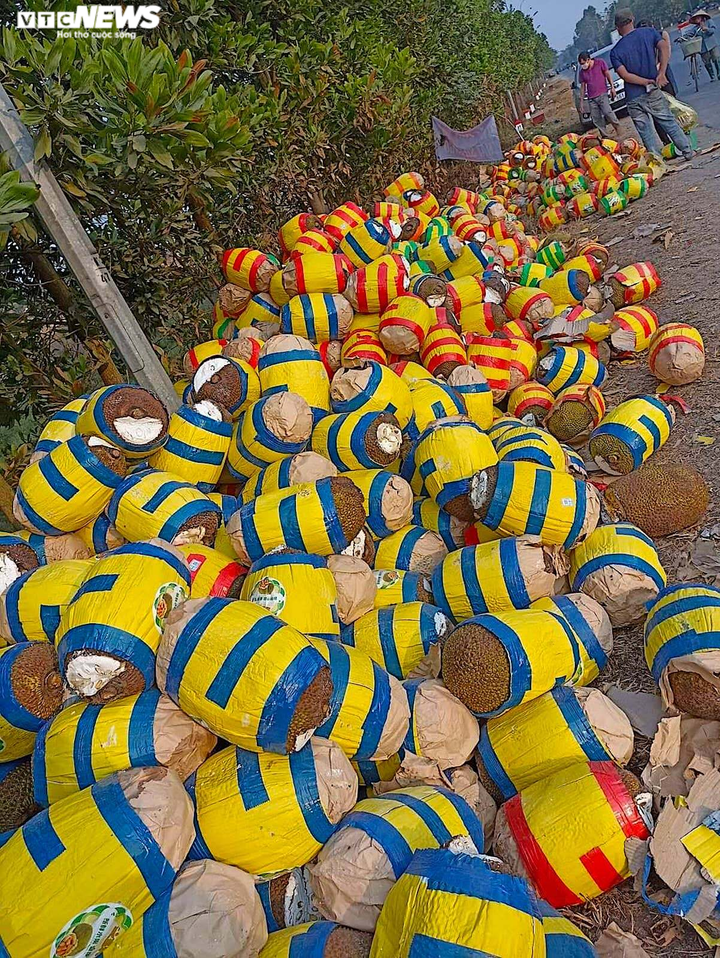 Mít bị tắc ở cửa khẩu quay về bán đổ đống tại Hà Nội, giá 10.000 đồng/kg - 1