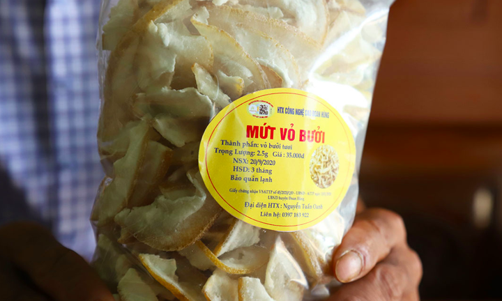 HTX Bưởi Bằng Luân: Phát huy giá trị của bưởi đặc sản, vỏ và hạt cũng sinh lời - 4