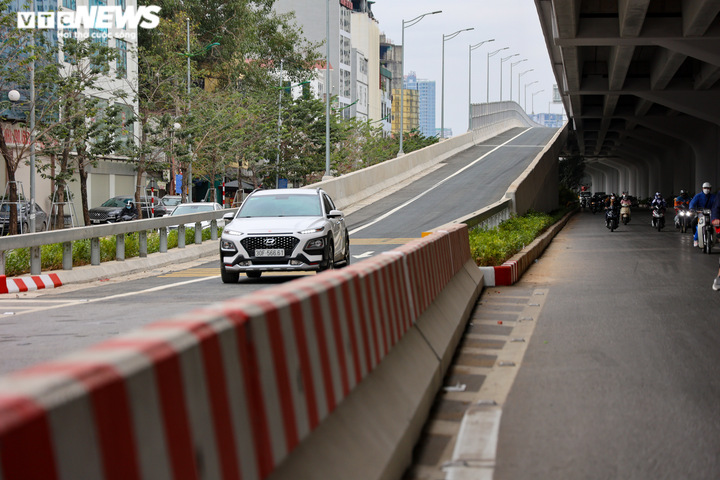 Ảnh: Hà Nội thông xe 6 nhánh đường lên xuống cầu cạn Mai Dịch - Nam Thăng Long - 8