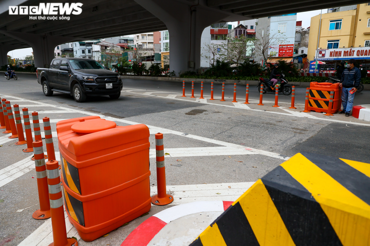 Ảnh: Hà Nội thông xe 6 nhánh đường lên xuống cầu cạn Mai Dịch - Nam Thăng Long - 3