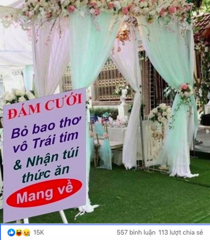 Tình huống 'dở khóc dở cười' bắt gặp tại tiệc cưới vừa hoang mang vừa bật cười - 1