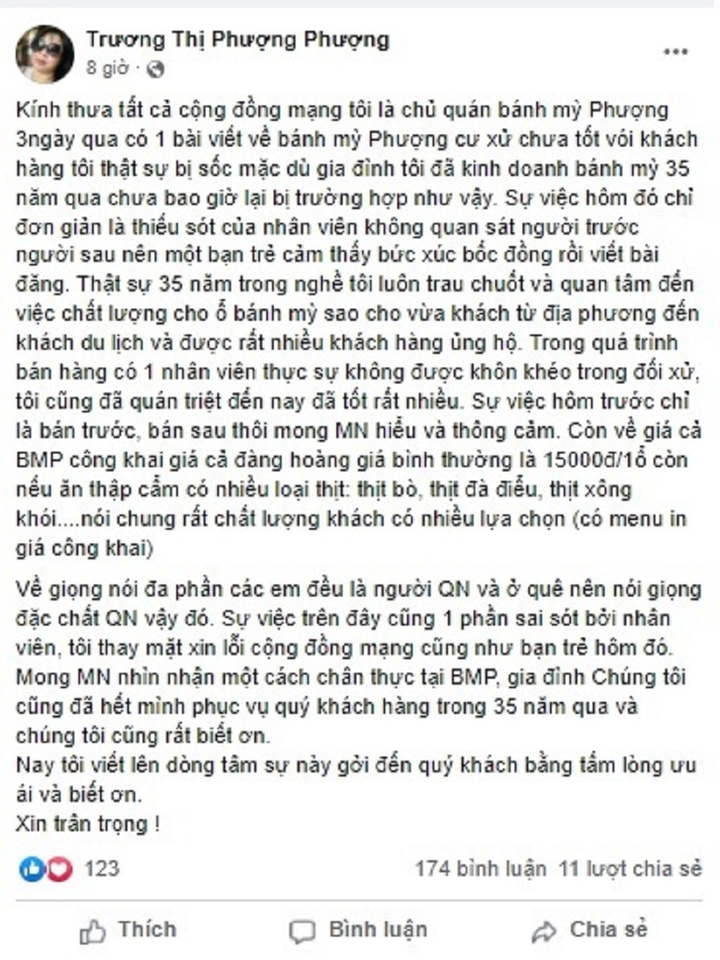 Du khách tẩy chay bánh mì Phượng, chủ quán cam kết không tái phạm - 2
