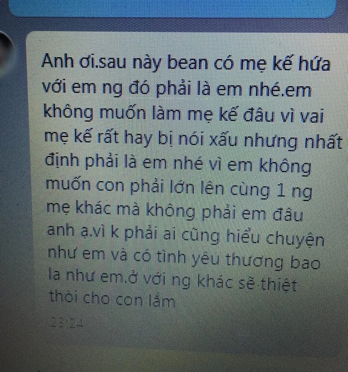 ‘Tiểu tam’ viết tâm thư sướt mướt nằng nặc đòi làm mẹ kế, đọc mà giật mình - 2