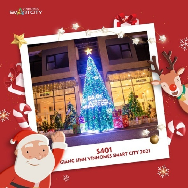 Ngắm các đô thị Vinhomes lung linh trong sắc màu lễ hội đón chào năm mới 2022 - 5