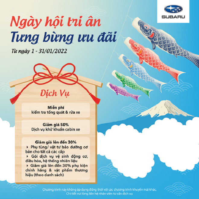 Subaru công bố ưu đãi chào năm mới: Hỗ trợ 100% lệ phí trước bạ - 3