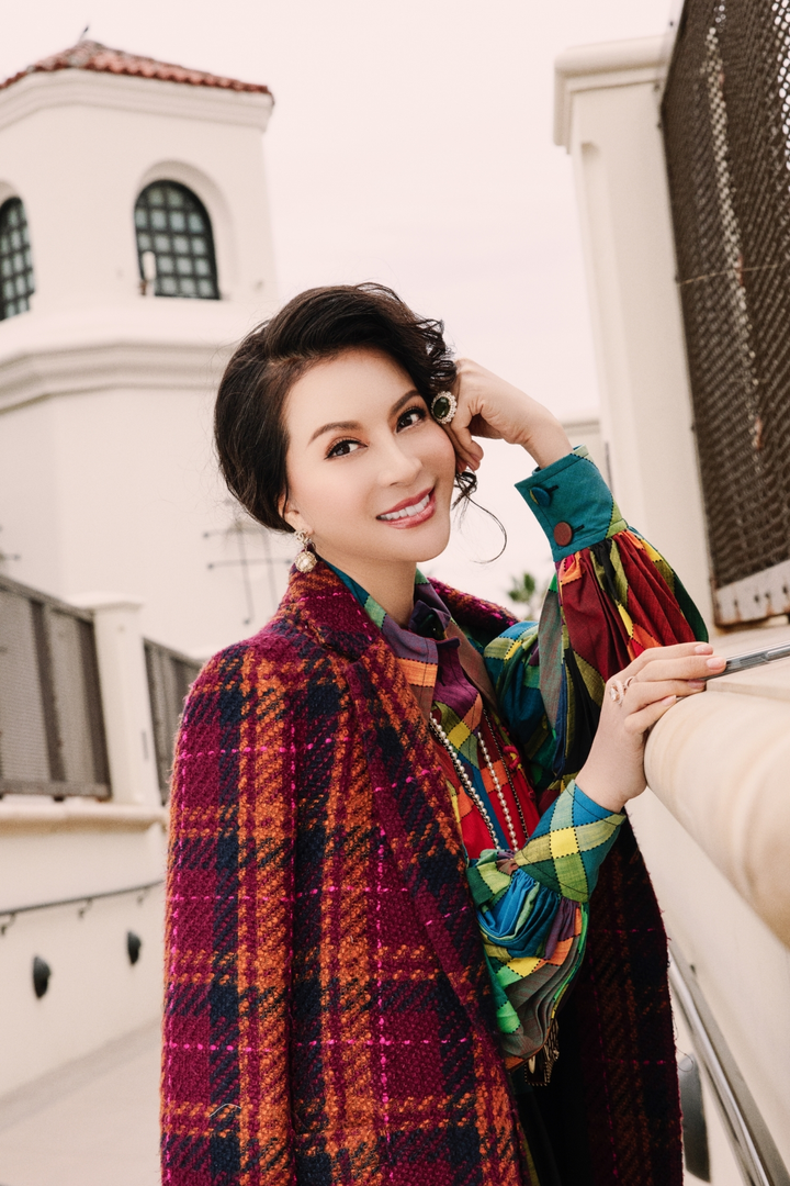 MC Thanh Mai khoe nhan sắc kiều diễm tuổi 48 trên đất Mỹ - 3