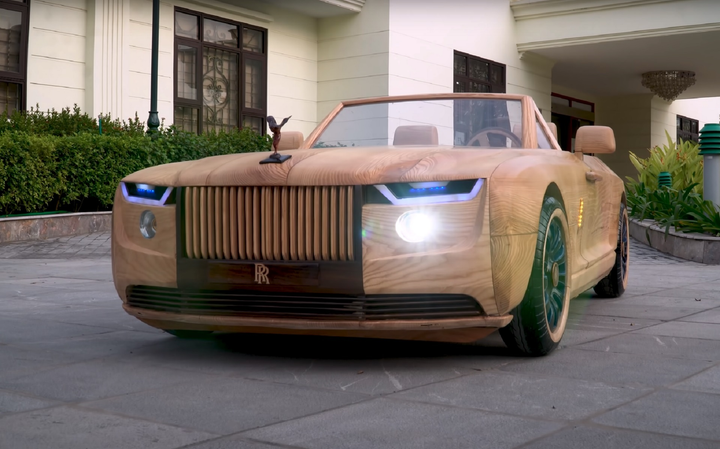 Rolls-Royce Boat Tail bằng gỗ cực độc của thợ Việt - 1