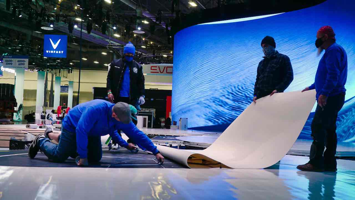 CES 2022 tràn ngập hình ảnh của hãng xe đến từ Việt Nam - VinFast - 5