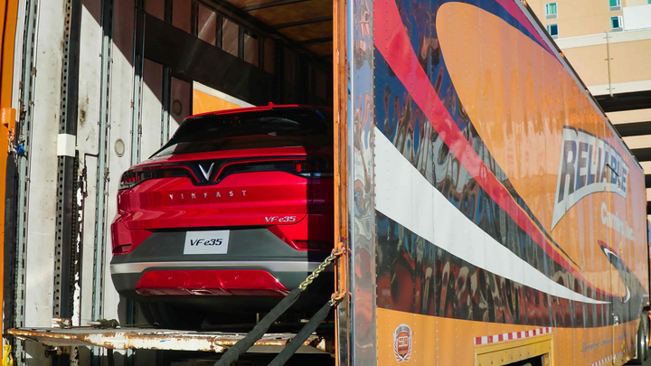 Những hình ảnh đầu tiên về gian hàng của VinFast tại CES 2022 - 6