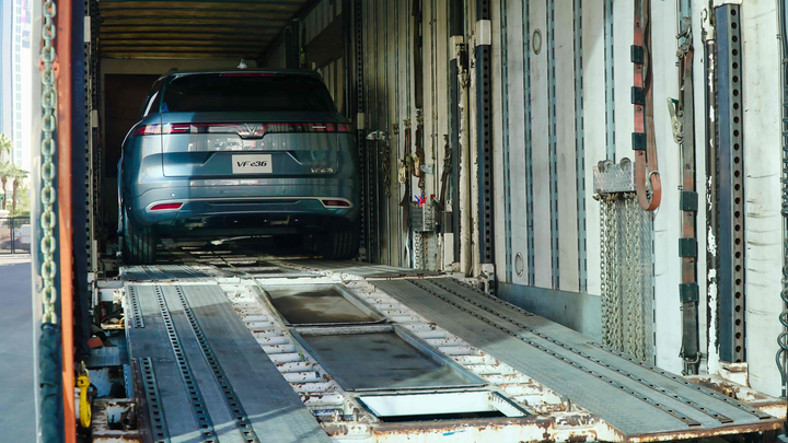 Những hình ảnh đầu tiên về gian hàng của VinFast tại CES 2022 - 4