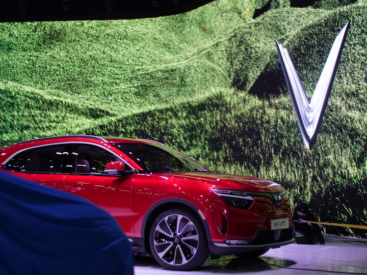Những hình ảnh đầu tiên về gian hàng của VinFast tại CES 2022 - 8
