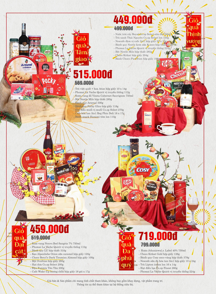 Co.opmart và Co.opXtra tung dịch vụ giao giỏ quà Tết độc đáo mùa dịch - 2