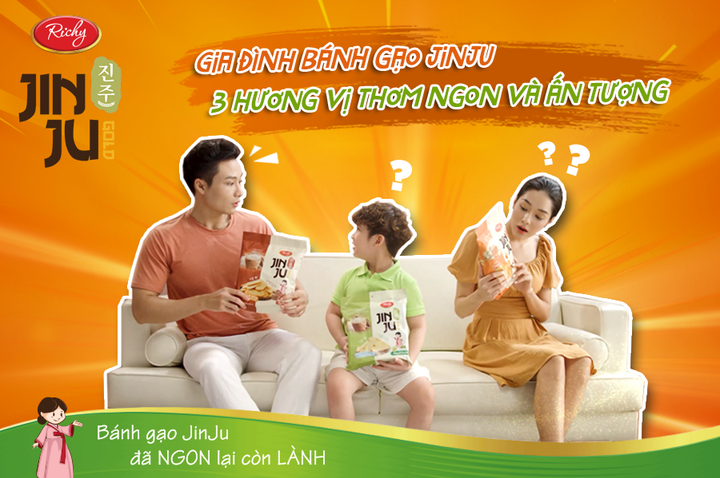 Bánh gạo Jinju Richy siêu xốp giòn tan – sự lựa chọn đa dạng cho cả gia đình - 1