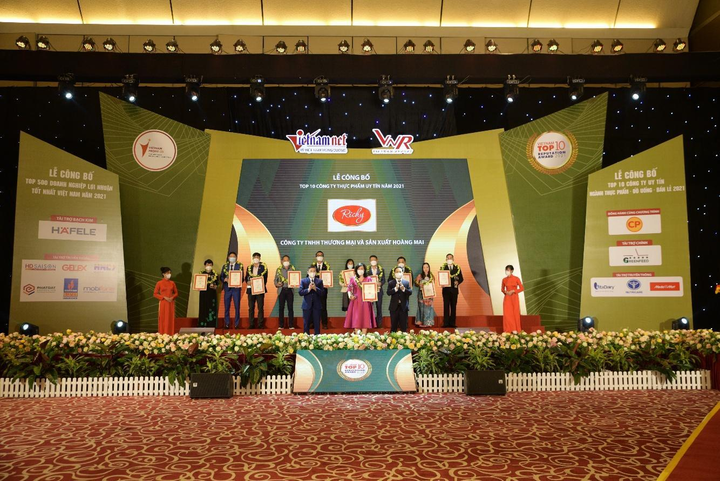 Richy – Hoàng Mai: 3 năm liên tiếp lọt top đầu ngành Thực phẩm, Bánh kẹo Việt - 1