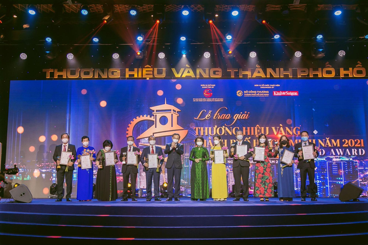 Barona vinh dự nhận giải thưởng Thương hiệu Vàng TP.HCM 2021 - 2